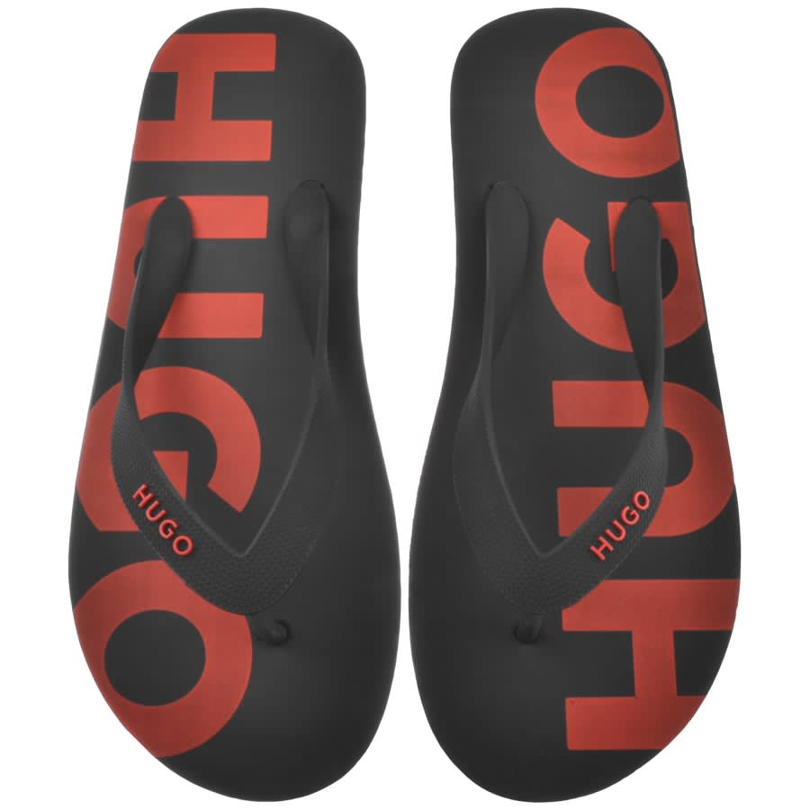 Image number 1 for HUGO Arvel Flip Flops Black