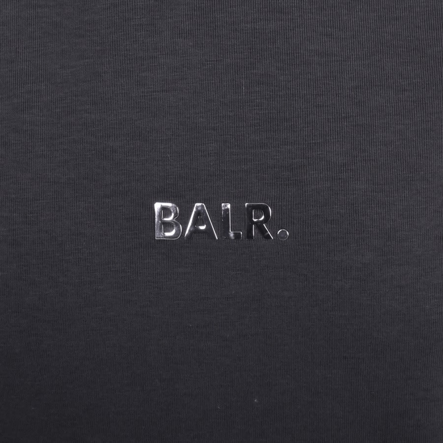 Image number 3 for BALR Q Series Logo Hoodie Grey