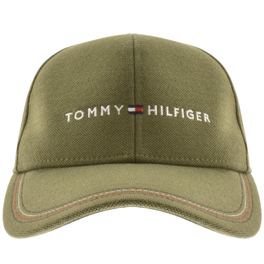 Image number 1 for Tommy Hilfiger Skyline Baseball Cap Green