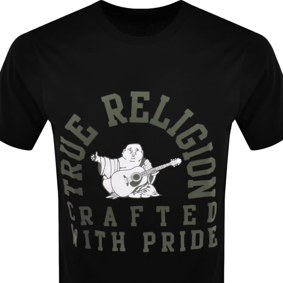 Image number 2 for True Religion Crafted Classic T Shirt Black