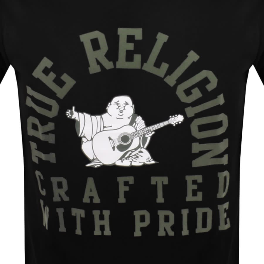 Image number 3 for True Religion Crafted Classic T Shirt Black