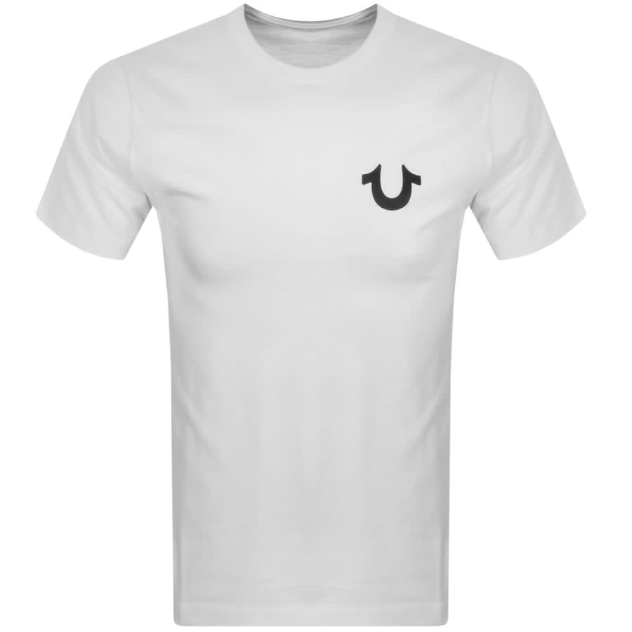 Image number 2 for True Religion History Logo T Shirt White