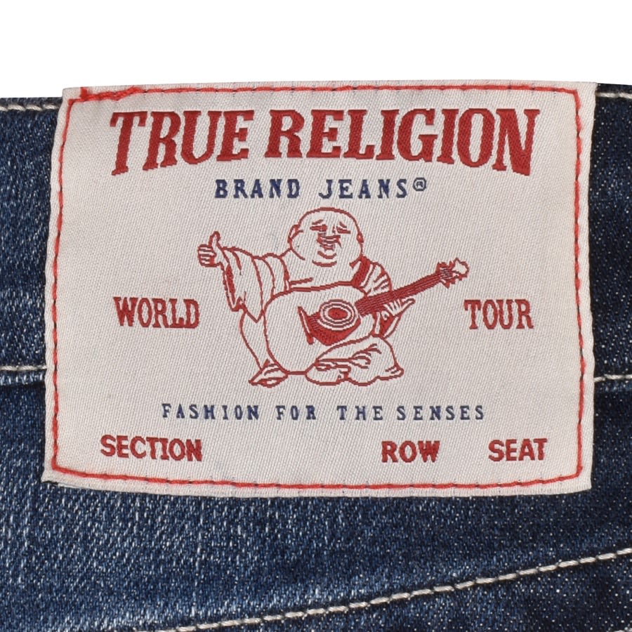 True Religion Ricky Flap Shorts Blue | Mainline Menswear