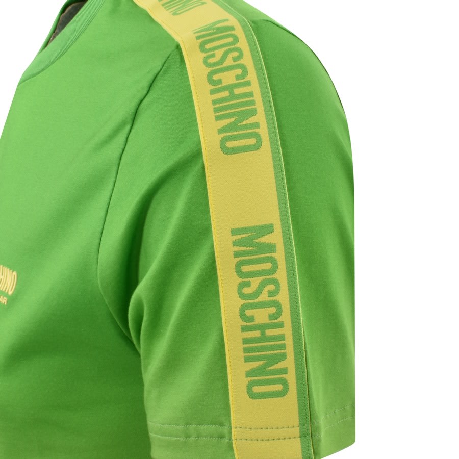 Image number 3 for Moschino Logo T Shirt Green