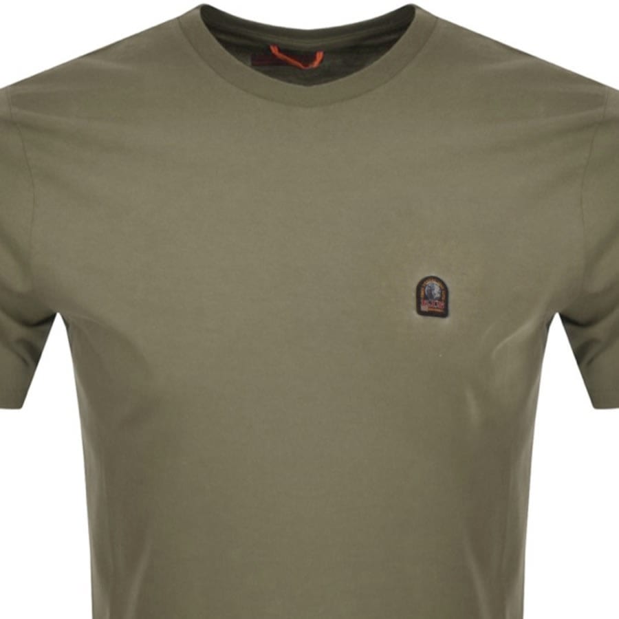 Image number 2 for Parajumpers Patch T Shirt Green