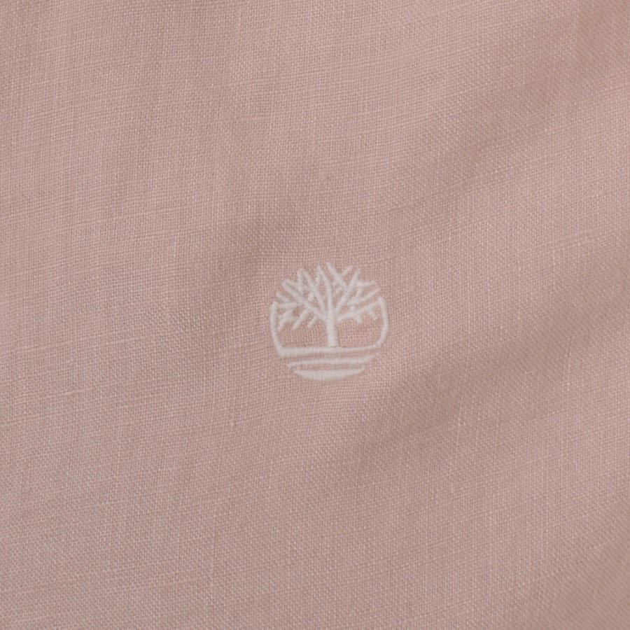 Image number 3 for Timberland Mill River Linen Shirt Pink