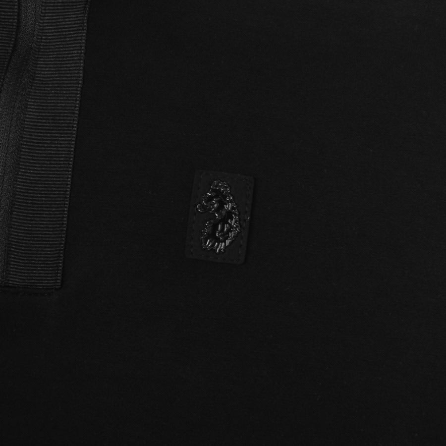 Image number 3 for Luke 1977 Full Hardy Half Zip Sweatshirt Black