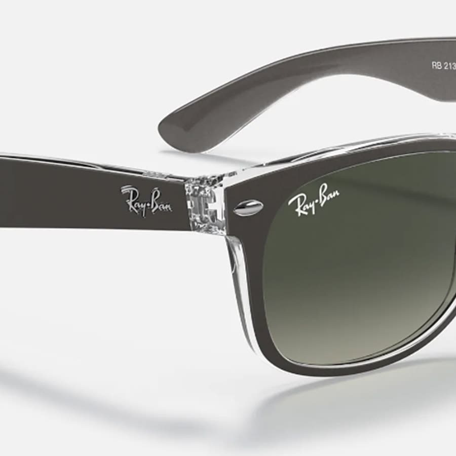 Image number 3 for Ray Ban 2345 New Wayfarer Sunglasses Grey
