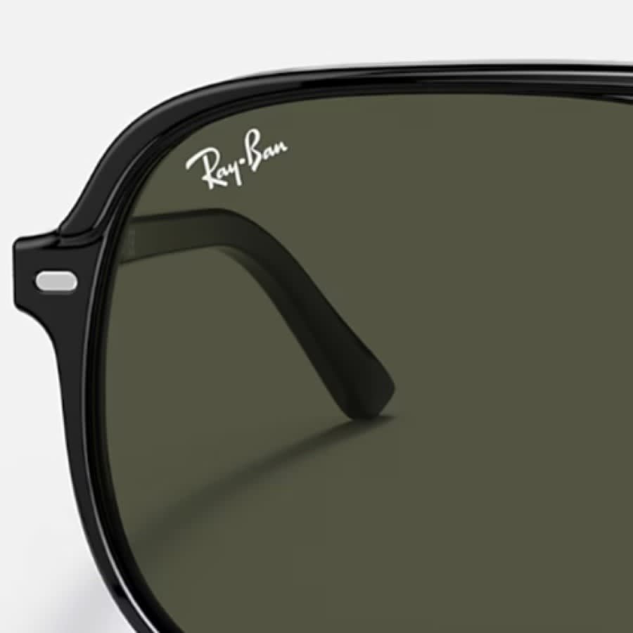Image number 3 for Ray Ban 9716 Bill Sunglasses Black