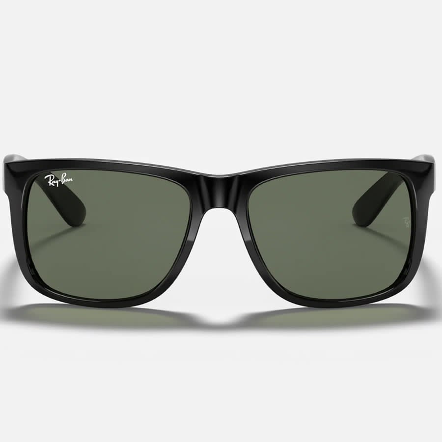 Image number 2 for Ray Ban 6194 Justin Wayfarer Sunglasses Black