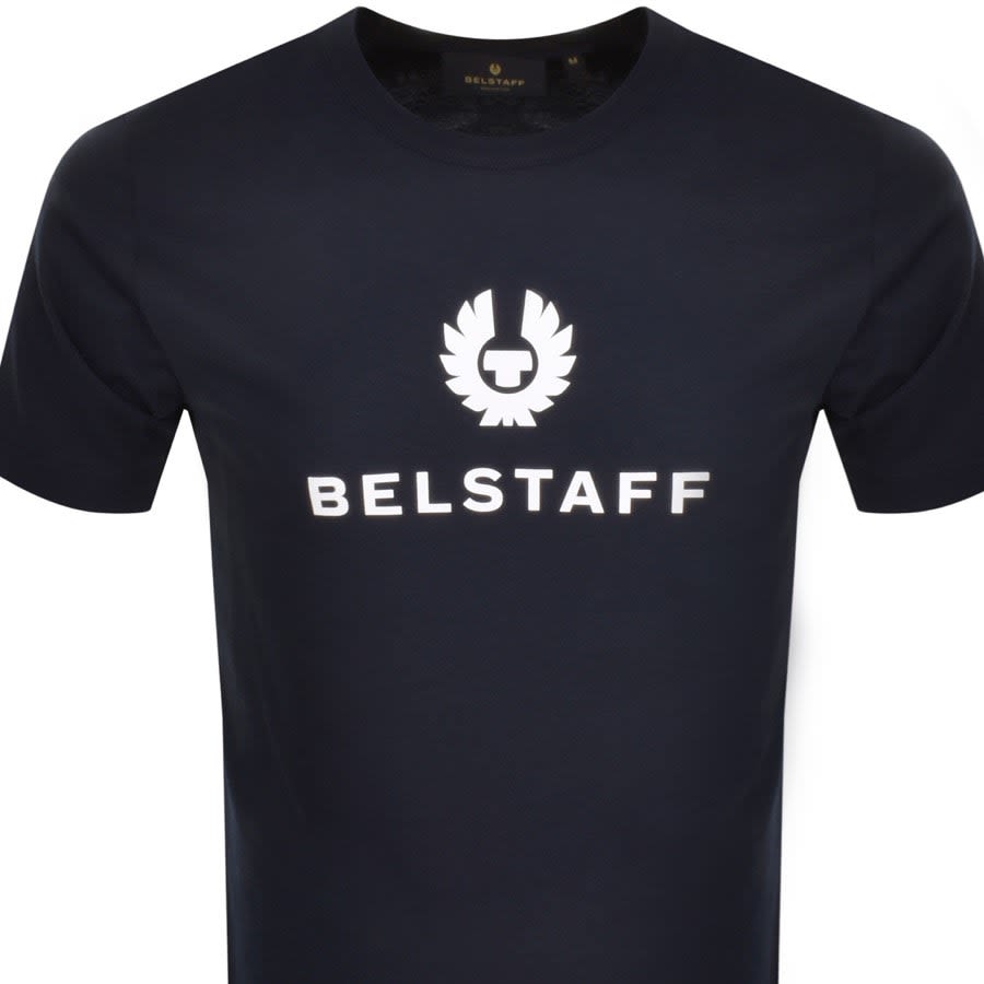 Image number 2 for Belstaff Signature T Shirt Navy