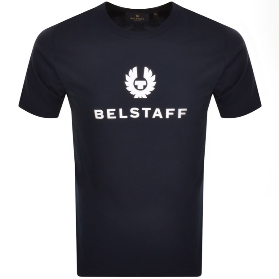 Image number 1 for Belstaff Signature T Shirt Navy