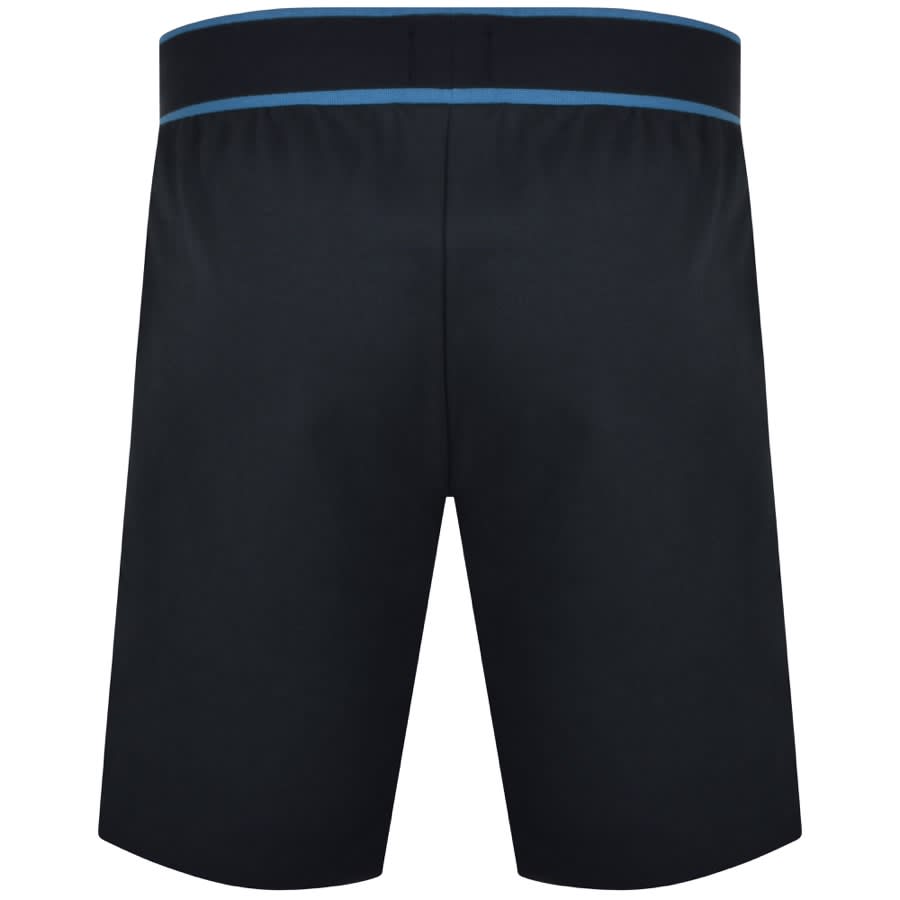 Image number 2 for BOSS Lounge Logo Jersey Shorts Navy