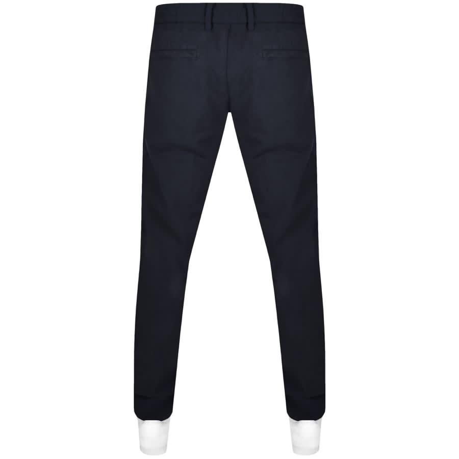 Image number 2 for BOSS Kane Slim Tapered Trousers Navy
