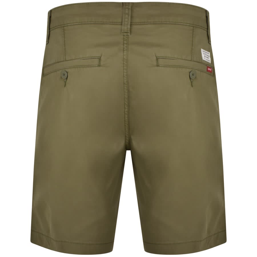 Image number 2 for Levis Chino Taper Shorts Green