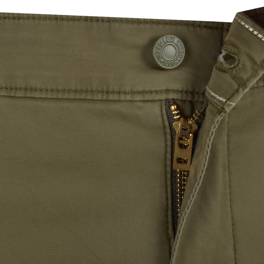 Image number 4 for Levis Chino Taper Shorts Green
