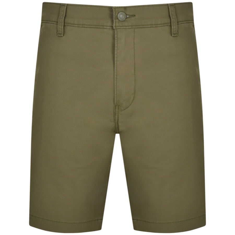 Image number 1 for Levis Chino Taper Shorts Green