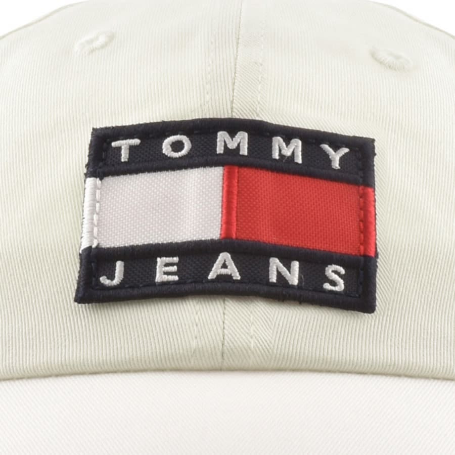 Image number 4 for Tommy Jeans Heritage Cap White