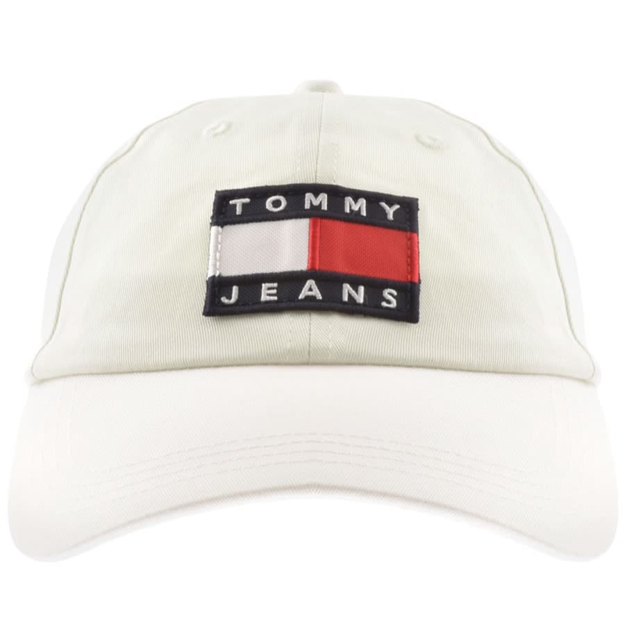 Image number 1 for Tommy Jeans Heritage Cap White