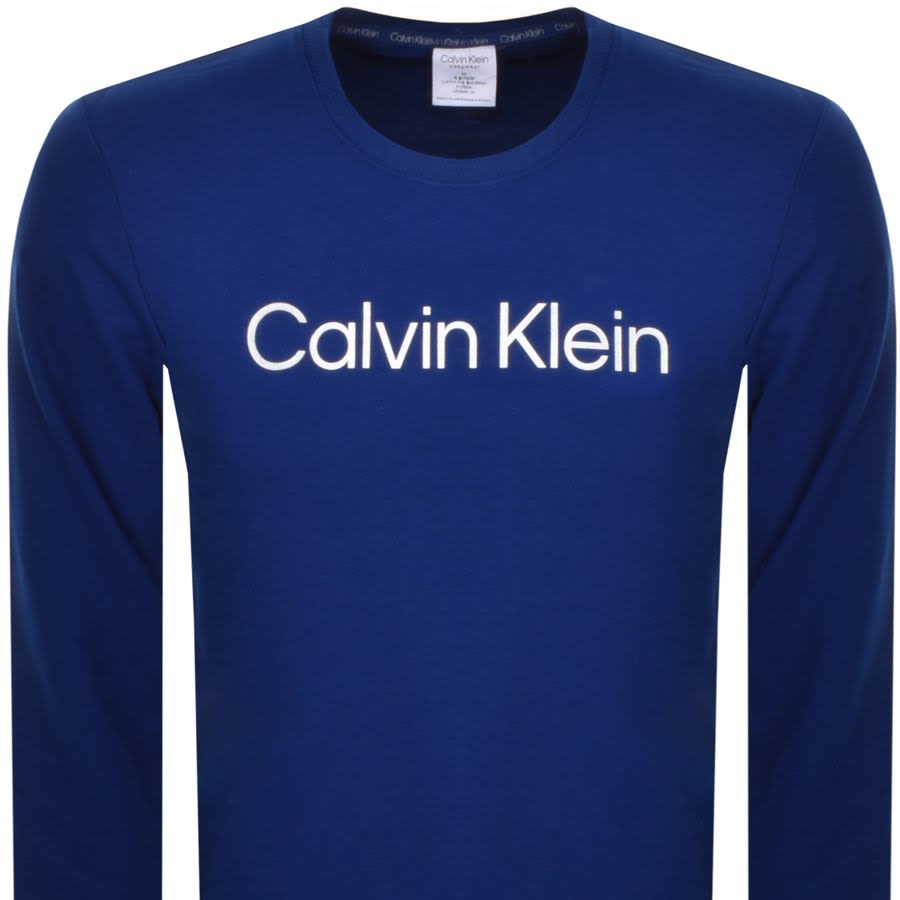 Calvin klein store sweatshirt blue