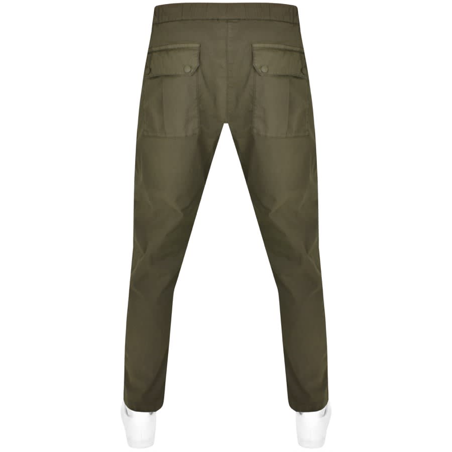 Image number 2 for Paul And Shark Cargo Trousers Green