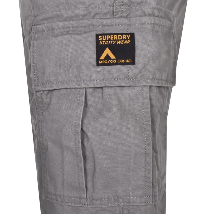 Image number 3 for Superdry Vintage Heavy Cargo Shorts Grey
