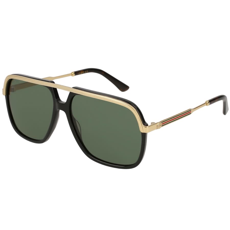 Image number 1 for Gucci GG0200S 001 Sunglasses Gold