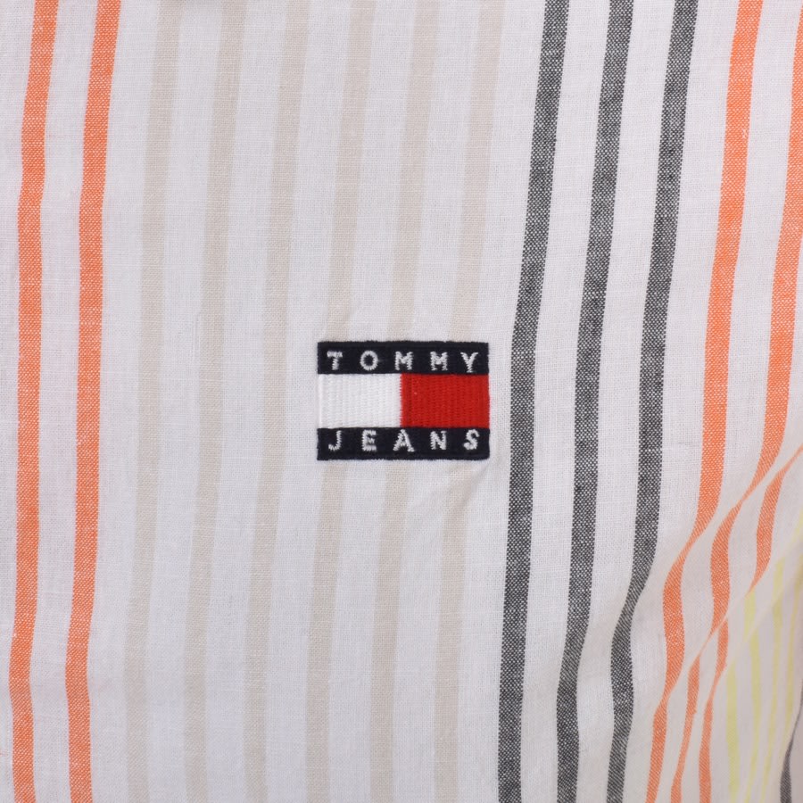 Tommy jeans striped shirt hot sale