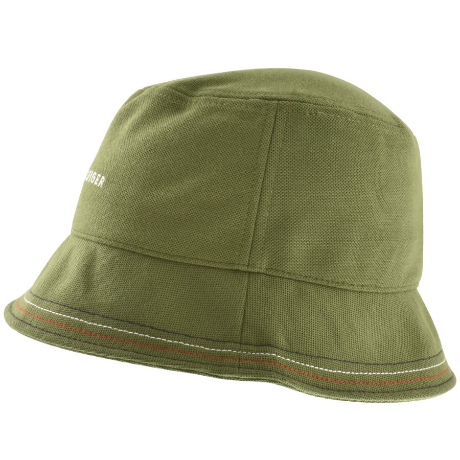 Image number 2 for Tommy Hilfiger Skyline Bucket Hat Green