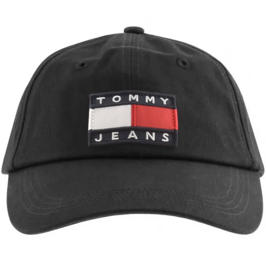 Image number 1 for Tommy Jeans Heritage Cap Black
