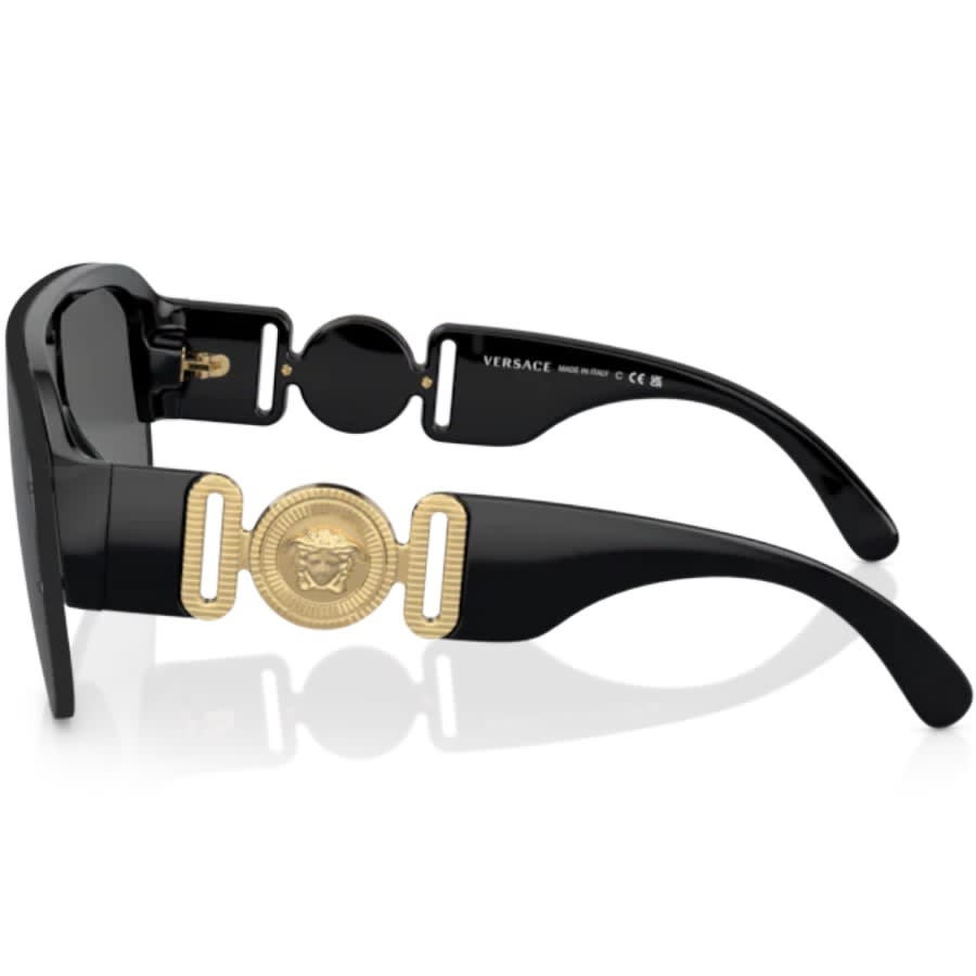 Image number 2 for Versace 0VE4391 Visor Sunglasses Black