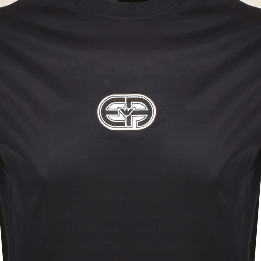 Image number 3 for Emporio Armani Tape T Shirt Navy