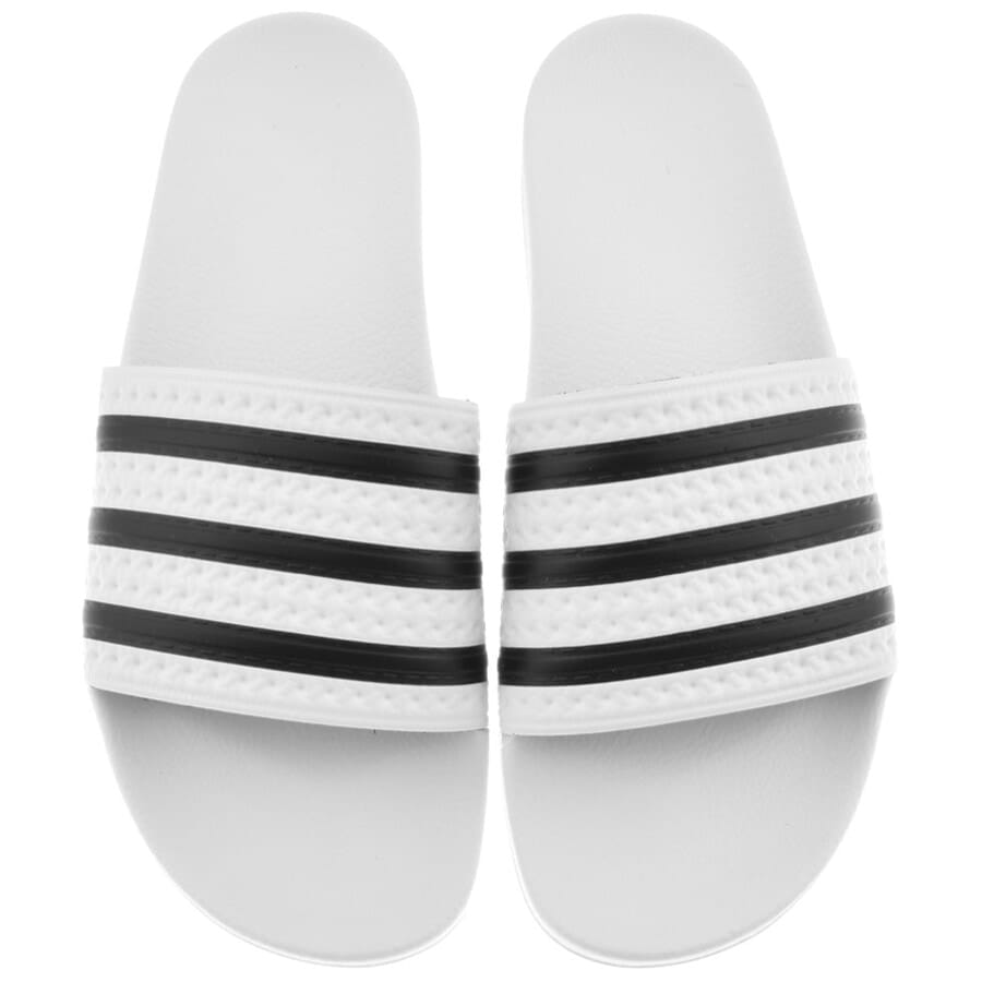 Image number 1 for adidas Originals Adilette Sliders White