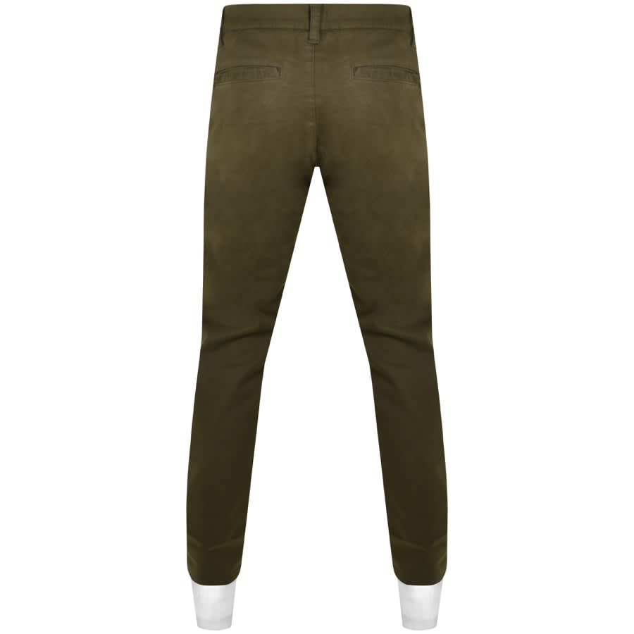Image number 2 for Luke 1977 Alpa Chino Trousers Green