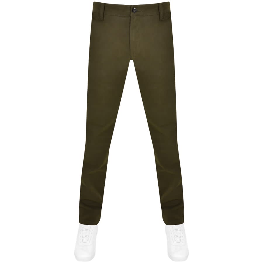 Image number 1 for Luke 1977 Alpa Chino Trousers Green