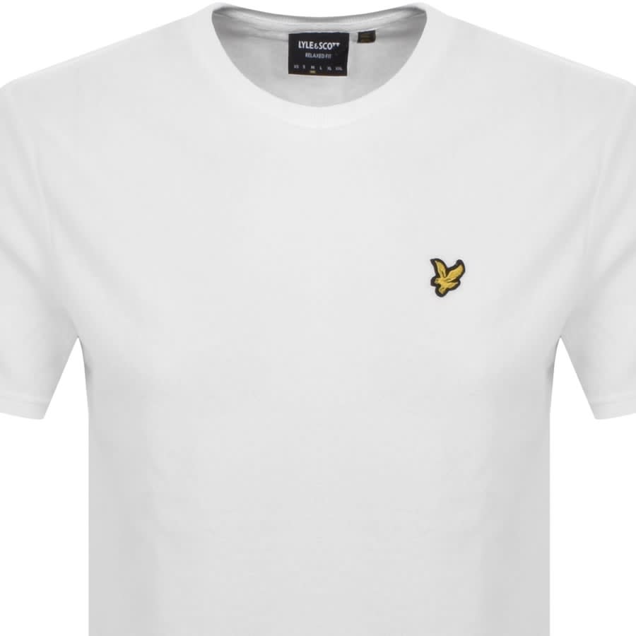 Image number 2 for Lyle And Scott Towelling T Shirt White