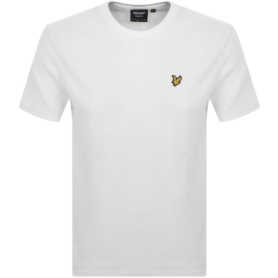 Image number 1 for Lyle And Scott Towelling T Shirt White