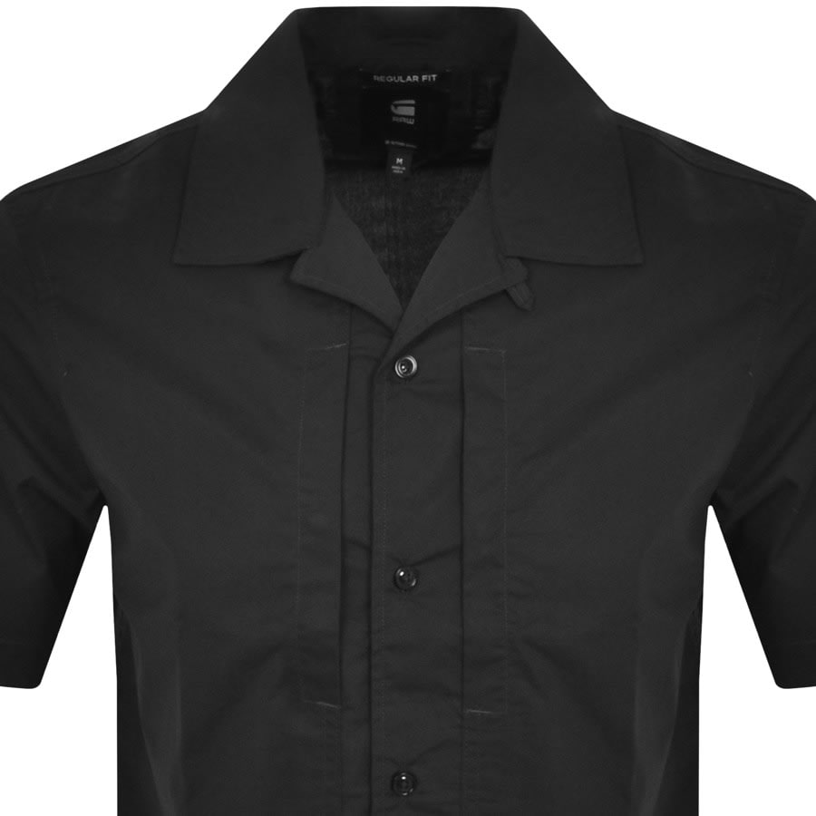 Image number 2 for G Star Raw Workwear Short Sleeve Shirt Black