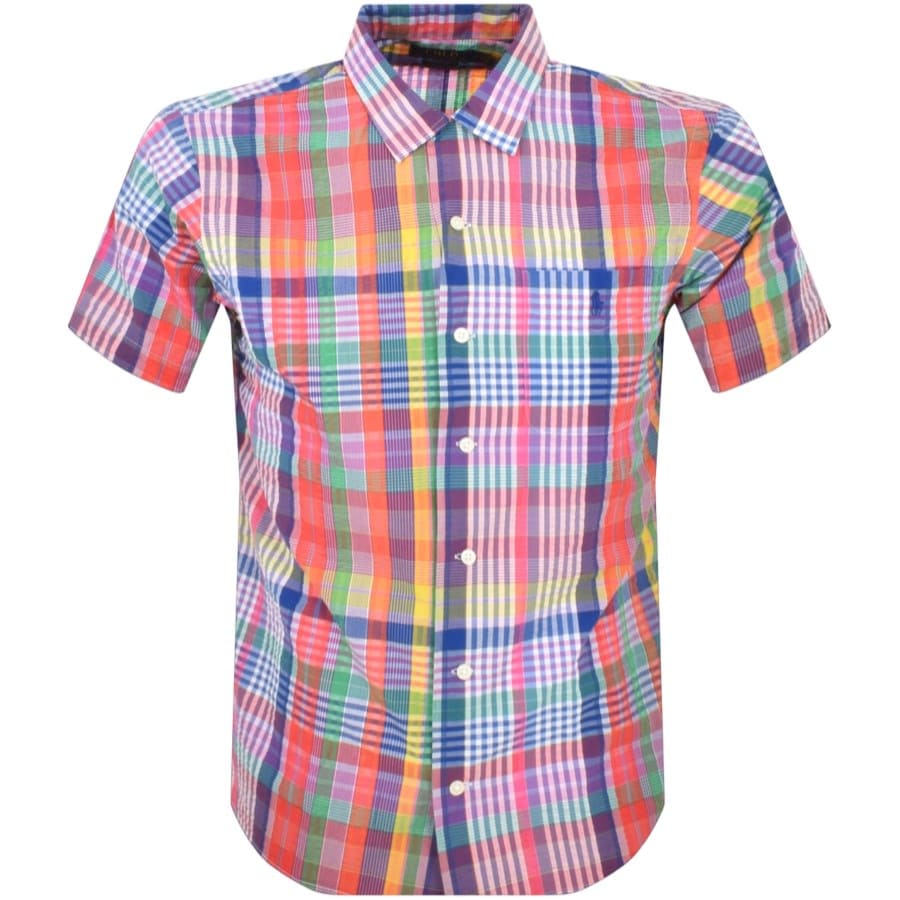 Mens ralph lauren discount short sleeve shirt