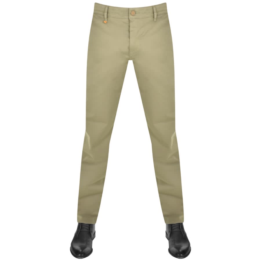 Image number 1 for BOSS Schino Slim D Chinos Green