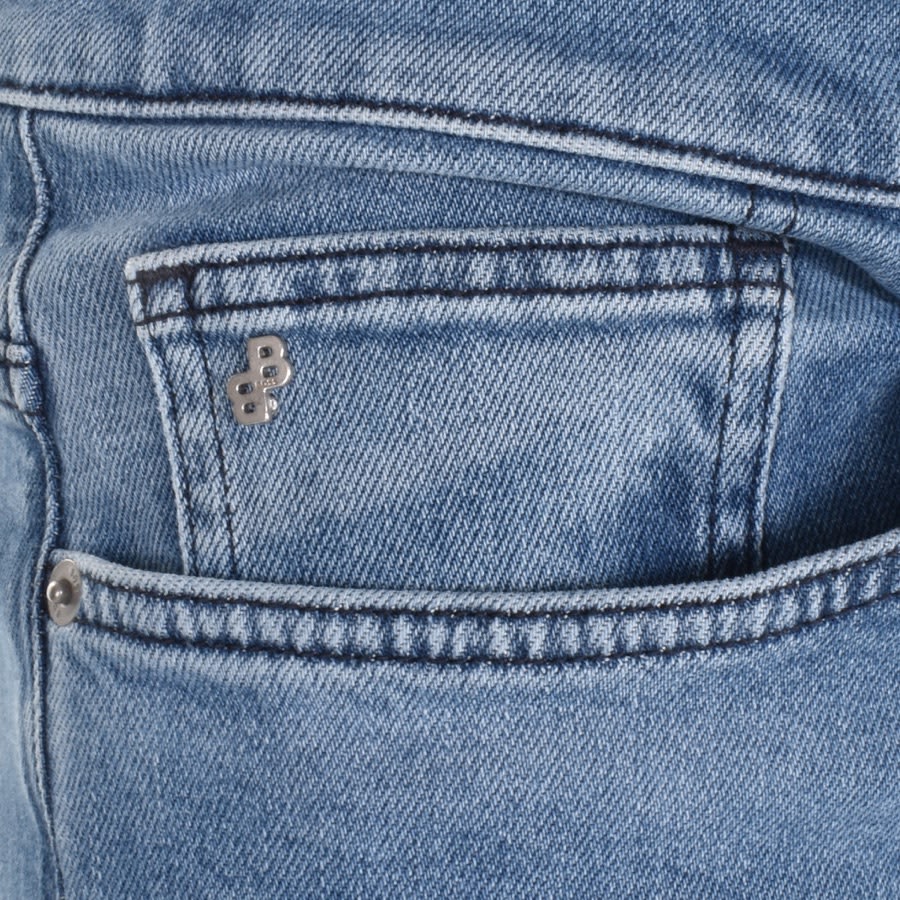 Image number 4 for BOSS Delano Slim Tapered Jeans Blue