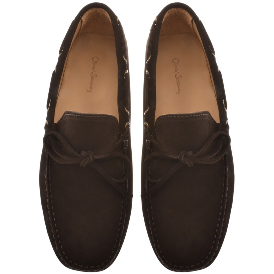 Image number 3 for Oliver Sweeney Alicante Loafer Shoes Brown