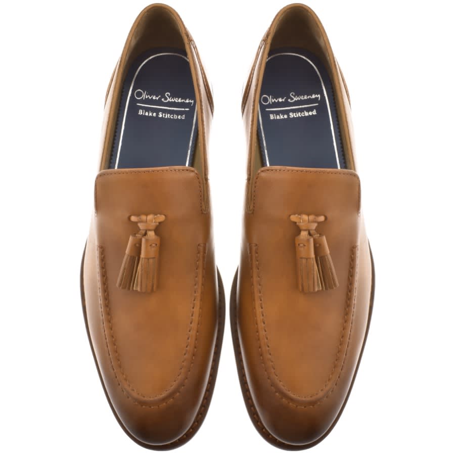 Image number 3 for Oliver Sweeney Plumtree Loafer Shoes Brown