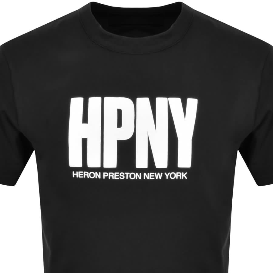 Image number 2 for Heron Preston HPNY T Shirt Black