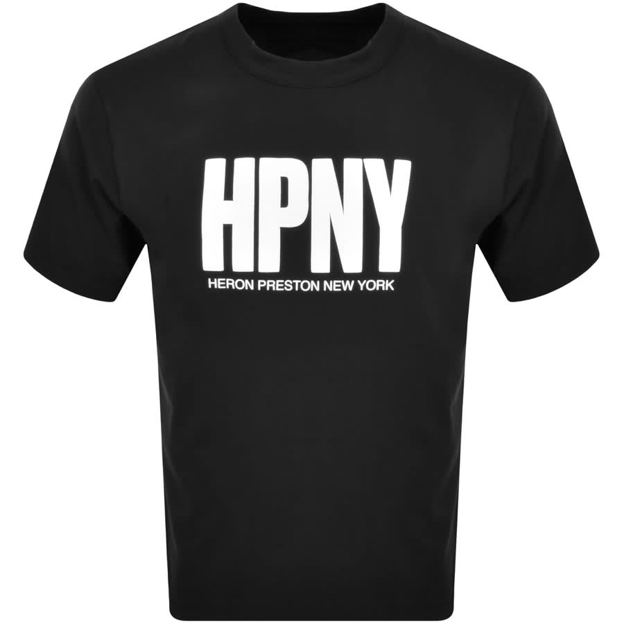 Image number 1 for Heron Preston HPNY T Shirt Black