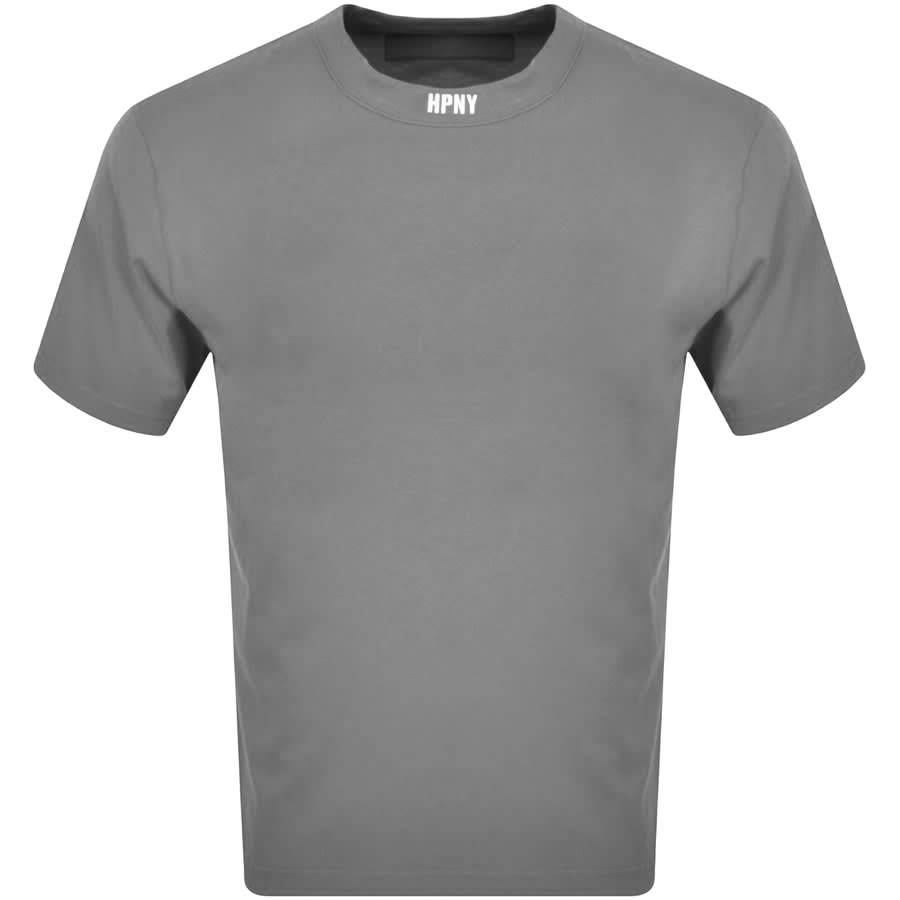 Image number 1 for Heron Preston HPNY Emblem T Shirt Grey