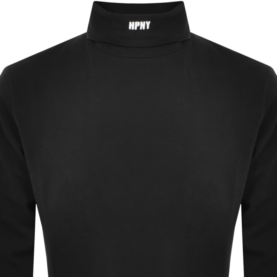 Heron Preston Black HPNY Long Sleeve T Shirt