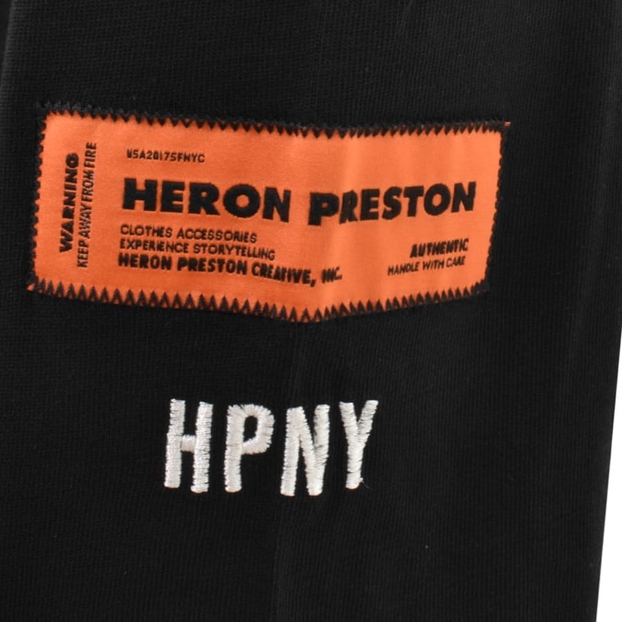 Heron Preston Black HPNY Long Sleeve T Shirt