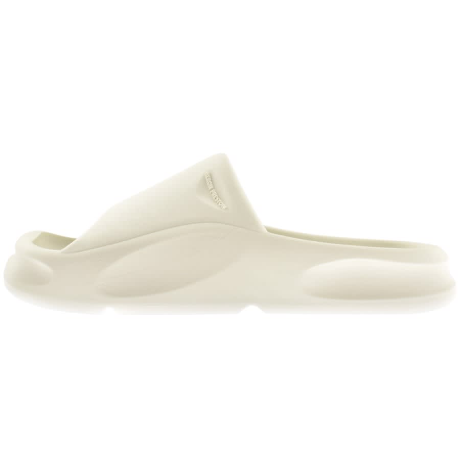 Image number 2 for Heron Preston Eco Moulded Sliders White