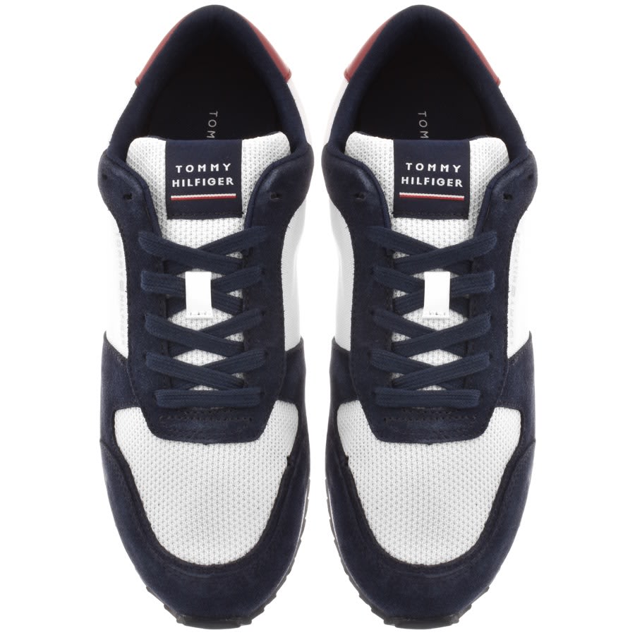 Image number 3 for Tommy Hilfiger Evo Runner Trainers White